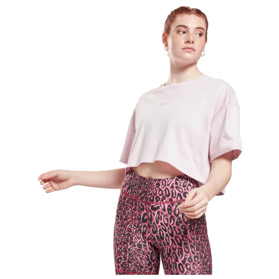 Reebok Γυναικεία κοντομάνικη μπλούζα Studio Crop Reebok Γυναικεία κοντομάνικη μπλούζα Studio Crop